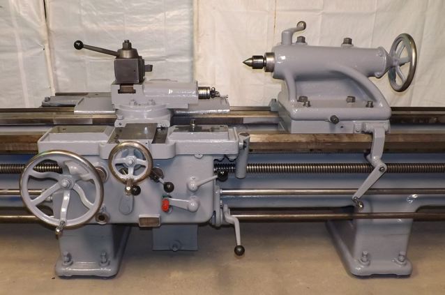 30" x 234" (19'6") SIDNEY ... LATHE 2-1/4" SPINDLE HOLE